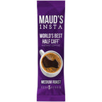 Maud's Instant Half Caff Coffee (Insta World's Best Half Caff) - 30ct