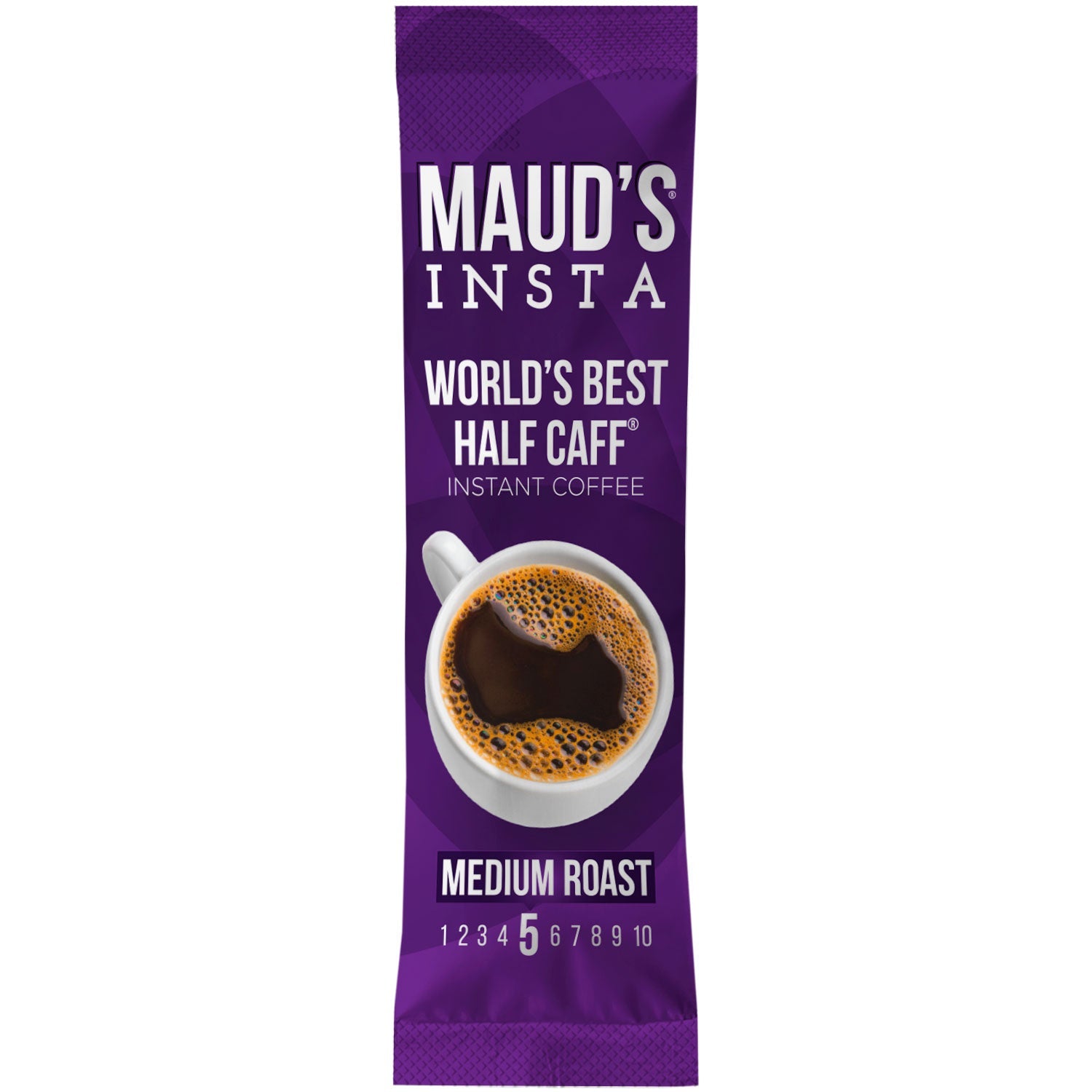 Maud's Instant Half Caff Coffee (Insta World's Best Half Caff) - 30ct