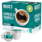 Maud's Dark Roast Coffee Pods Variety Bundle (3 Blends) - 144 Pods
