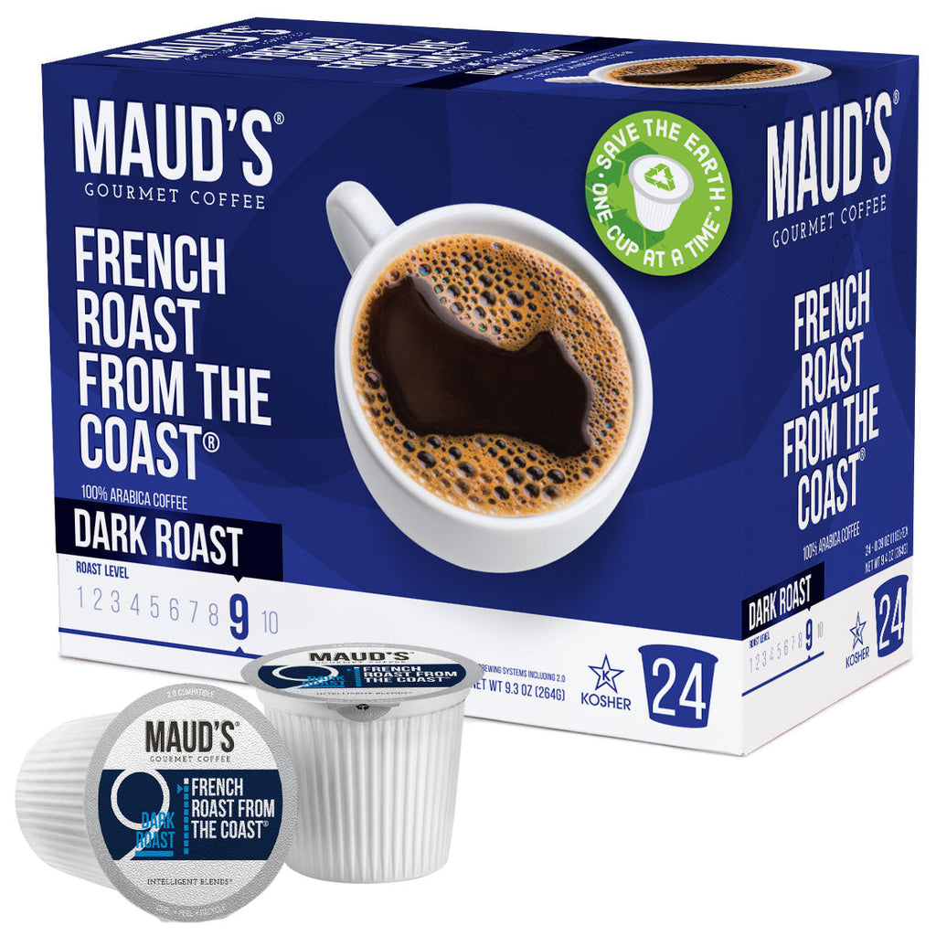 Maud's Dark Roast Coffee Pods Variety Bundle (3 Blends) - 144 Pods